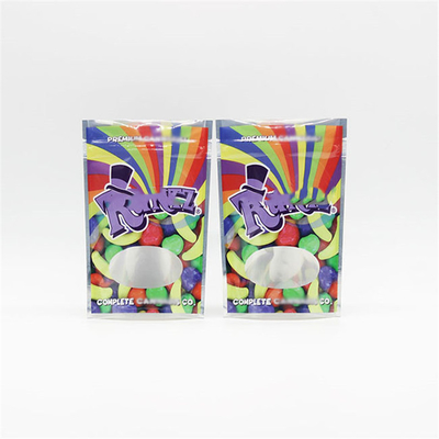কেনা OEM Weed Bag Zip Lock 3.5G পুনরায় লকযোগ্য 110 মাইক্রন নরম স্পর্শ উপাদান গন্ধ প্রতিরোধী মাইলার ব্যাগ online manufacture