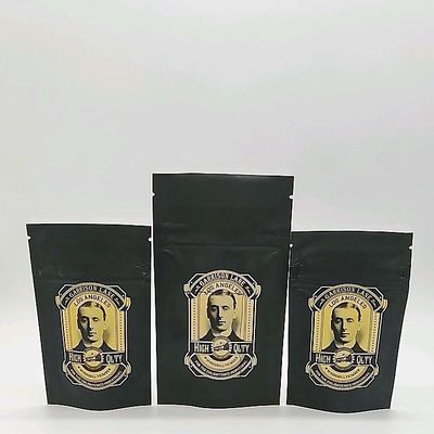 কেনা স্ন্যাক্স 0.25oz AL নরম স্পর্শ মাইলার ব্যাগ স্ট্যান্ড আপ পুনরায় বন্ধযোগ্য ব্যাগ online manufacture