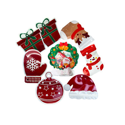 কাস্টমাইজড গ্রাভুর মুদ্রিত আর্দ্রতা প্রতিরোধী জিপার টপ সহ ক্রিসমাস প্যাকেজিংয়ের জন্য স্ট্যান্ড আপ পকেট